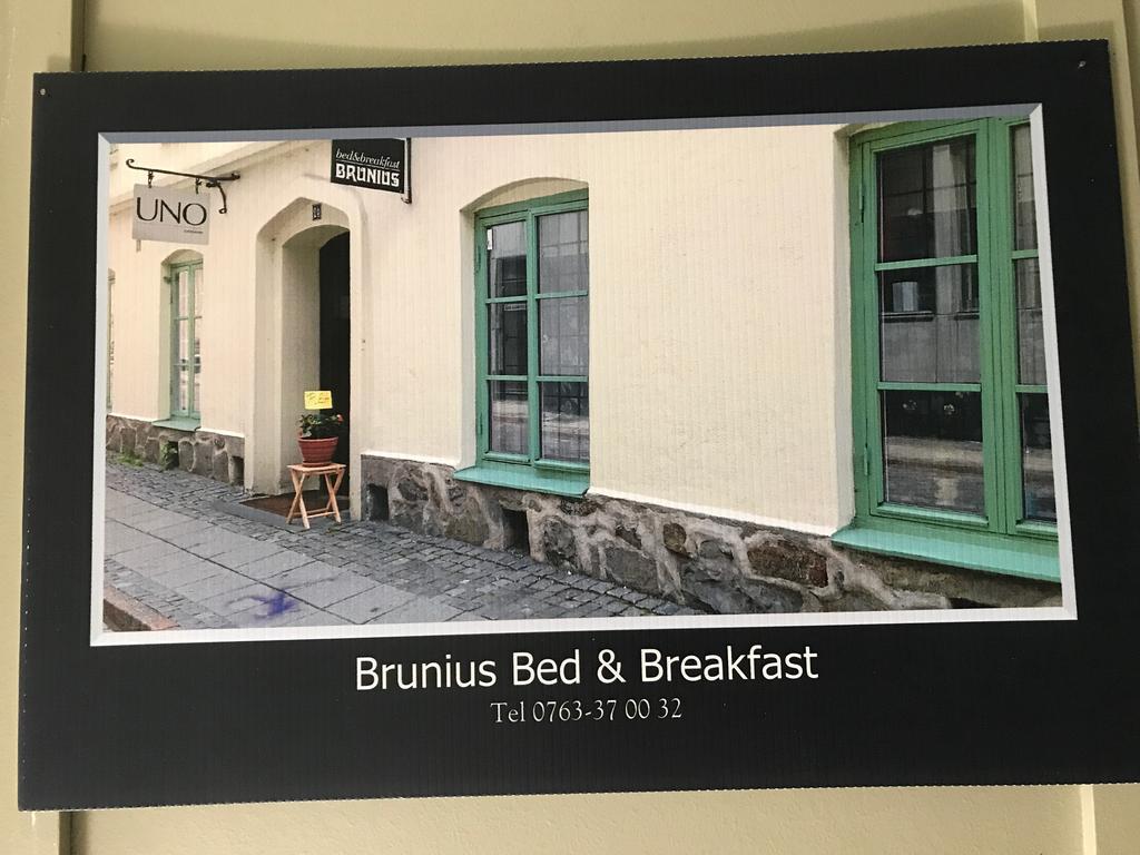 Brunius Bed Acomodação com café da manhã Lund Exterior foto